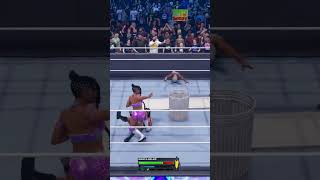 Jade Cargill Spears Rhea Ripley wwe2k24 wwe2k24gameplay [upl. by Ayyn]