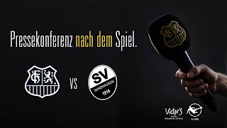 1 FC Saarbrücken  SV Sandhausen  Pressekonferenz nach dem Spiel 2 Spieltag [upl. by Madeleine]