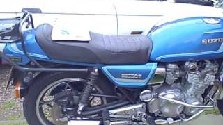 1984 Suzuki GS550E Walk Around [upl. by Anialed81]