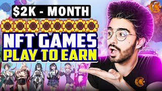 NFT Games Play to Earn  NFT Gaming  Play to Earn Money [upl. by Sulokcin]