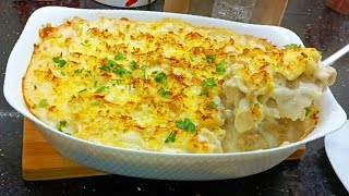 غراتان معكرونة 🍝 بالصوص بيشاميلمكرونة بالصوص بيشاميل Macaroni au gratinوصفات نميشة cuisinedadah [upl. by Noram]