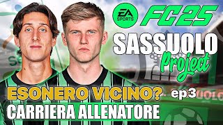 FC 25  CARRIERA ALLENATORE  RISCHIAMO L ESONERO  Ep 3 [upl. by Kcirdderf864]