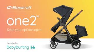 Steelcraft One2 V2 Stroller [upl. by Eesak]