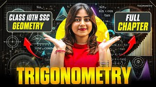 TRIGONOMETRY FULL CHAPTER🔥 ALL PRACTICE SET 61 and 62  GEOMETRY🚀  CLASS 10TH SSC [upl. by Yztim]