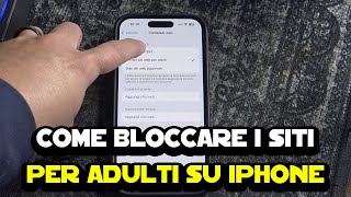 Come bloccare i siti per adulti su iPhone [upl. by Diana926]