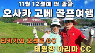 11박12일 고베골프여행4 가을 겨울에 가면 좋을 골프여행지 오사카 고베 내년에는 추울때 가고싶다 생각보다 더운 간사이 지역 9월까지도 너무 덥다 태평양 아리마cc👍 [upl. by Vaenfila924]