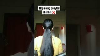 try this unique ponytail hairstyles hackshortvideohairstylesponytailhairtutorialhack [upl. by Glenda]