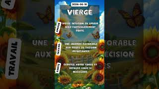 Horoscope Vierge 18 Juin 2024 [upl. by Netsew]