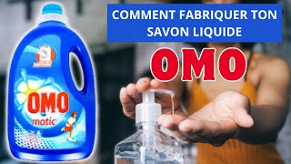 Comment FABRIQUER ton SAVON Liquide OMO [upl. by Wellesley]