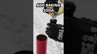 Quick Baking Soda and Vinegar ROCKET TUTORIAL  Experiment [upl. by Animehliw]