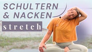 10 min verspannte Nackenamp Schultermuskulatur lösen I Yoga gegen Schmerzen und steifen Nacken [upl. by Nohcim426]