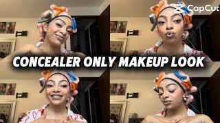 Flawless ONLY CONCEALER Makeup for beginners  Using LA Pro Girl everydaymakeup lagirlproconcealer [upl. by Souvaine]