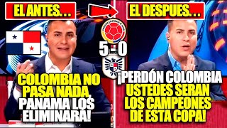 PRENSA PANAMEÑA MENOSPRECIABA A COLOMBIA PERO SALIERON GOLEADOS 50 ¡COLOMBIA NOS HUMILLA [upl. by Traci]