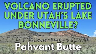 A Volcano Explosively Erupted Under Utahs Ancient Lake Bonneville Pahvant Butte [upl. by Dyob764]