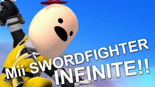 Mii Swordfighter  TRUE INFINITE COMBO 999 [upl. by Liponis700]