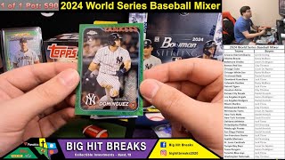 2024 World Series Baseball Mixer  Gold Sterling Tek amp Green RCs [upl. by Nnhoj484]