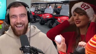 Travis Kelce Reveals LAVISH Chiefs Gift After Spending Christmas With Taylor Swift [upl. by Htebasil388]