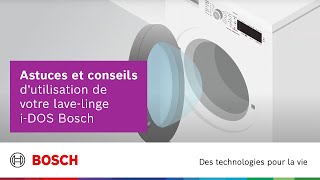 Astuces et conseils dutilisation de votre lavelinge iDOS Bosch [upl. by Leahci]