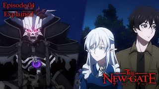 The New Gate Episode 04 Explained  Reunion After 500 Years  Shin and Schnee  Lord Skull Face [upl. by Anehsat518]