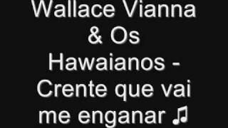 Wallace Vianna amp Os Hawaianos  Crente que vai me enganar ♫ [upl. by Teufert514]