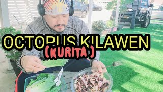 MUKBANG OCTOPUS KURITA KILAWEN WITH ROMAINE LETTUCE [upl. by Merc]