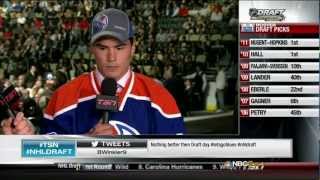 2012 NHL Draft first round part 2 Nail Yakupov goes 1 Ryan Murray 2 Alex Galchenyuk 3 [upl. by Pega]