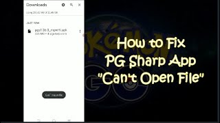 How to fix cant open file in PG Sharp [upl. by Darrill]