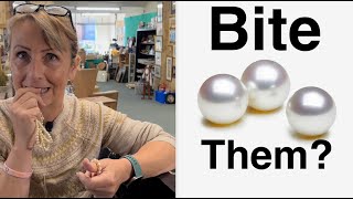 REAL PEARLS or FAKE PEARLS How to tell the difference [upl. by Lurie]