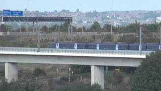 Eurostars and Javelins at the Medway Viaduct [upl. by Yrreg892]