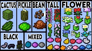 BEST Dyes and Flowers Auto Farms TUTORIAL 116121 Minecraft [upl. by Brigitte874]