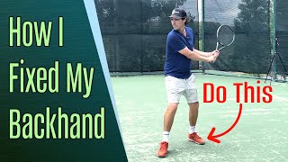 How I Transformed My TwoHanded Backhand [upl. by Eiramanin950]