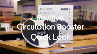 REVITIVE Medic Knee Circulation Booster  Quick Look [upl. by Einuj]