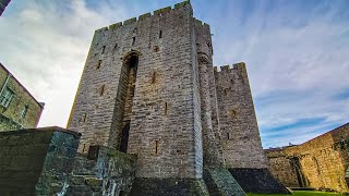 Castle Rushen medieval castle in Castletown Isle of Man [upl. by Aramahs]