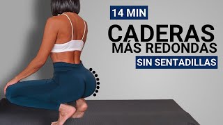 CADERAS MÁS REDONDAS SIN EQUIPOS Entrenamiento para Caderas y Glúteos laterales En Casa [upl. by Nyer631]