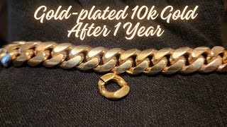 What Goldplated 10k Jewelry Looks Like After 1 Year [upl. by Woolcott]