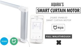 Aqara Smart Curtain Motor Full Walkthrough Zigbee [upl. by Armalla]