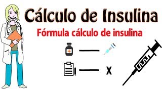 Cálculo de insulina  Explicação  Exercícios [upl. by Lyndell350]