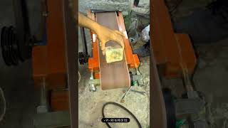 Wood Belt Sander Wooden Abrasive Belt Grinding Machine  Ramato Machines [upl. by Keligot931]