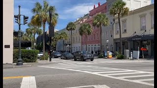 Walking tour in Downtown Charleston South Carolina [upl. by Murdock300]