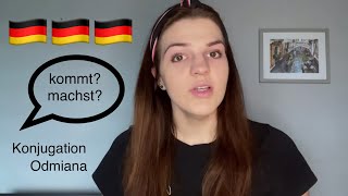 Es ist nicht so schwer Czyli odmiana czasowników w jniemieckim Subtitles DEANG KONJUGATION [upl. by Ybreh]