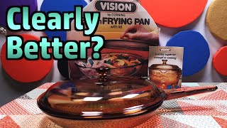 Vintage Corning VISION® Pyroceramic Frying Pan  I Can Unbox Anything [upl. by Sandeep]