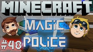 Minecraft Magic Police 48  All The Pigs To The Yard Yogscast Complete Mod Pack [upl. by Ahsin]