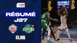 Cholet vs Nanterre  Résumé 20222023  LNB Officiel [upl. by Arriat956]