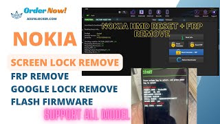 Nokia HMD Reset FRP remove All model tutorial nokiafrp frp nokiareset phoenixtool asunlocker [upl. by Ymarej]