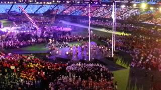 Coldplay  Strawberry Swing  London 2012 Paralympics Closing Ceremony part 13 [upl. by Anak345]