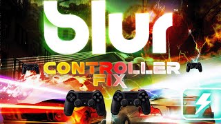 BLUR PC CONNECT WITH CONTROLLLER FIX  EASY [upl. by Granoff]