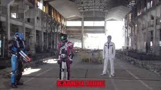 Kamen Rider Decade Best Scenes  Black RX Henshin scene [upl. by Hrutkay]