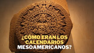 ¿Cómo eran los calendarios mesoamericanos historia [upl. by Aicirpac]