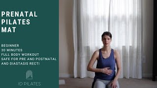 Prenatal Pilates Workout [upl. by Farrington481]