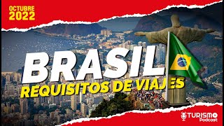 REQUISITOS para VIAJAR a BRASIL ✅ Vía Aérea y Terrestre ACTUALIZADOS [upl. by Gregor]